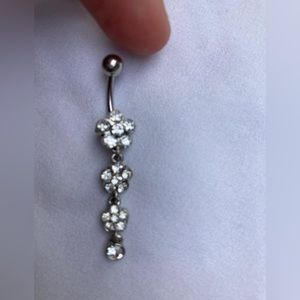 Belly button Ring surgical stainless steel
